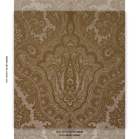 SCHUMACHER  ACQUERELLO AMARA PAISLEY   Oro   - 86121