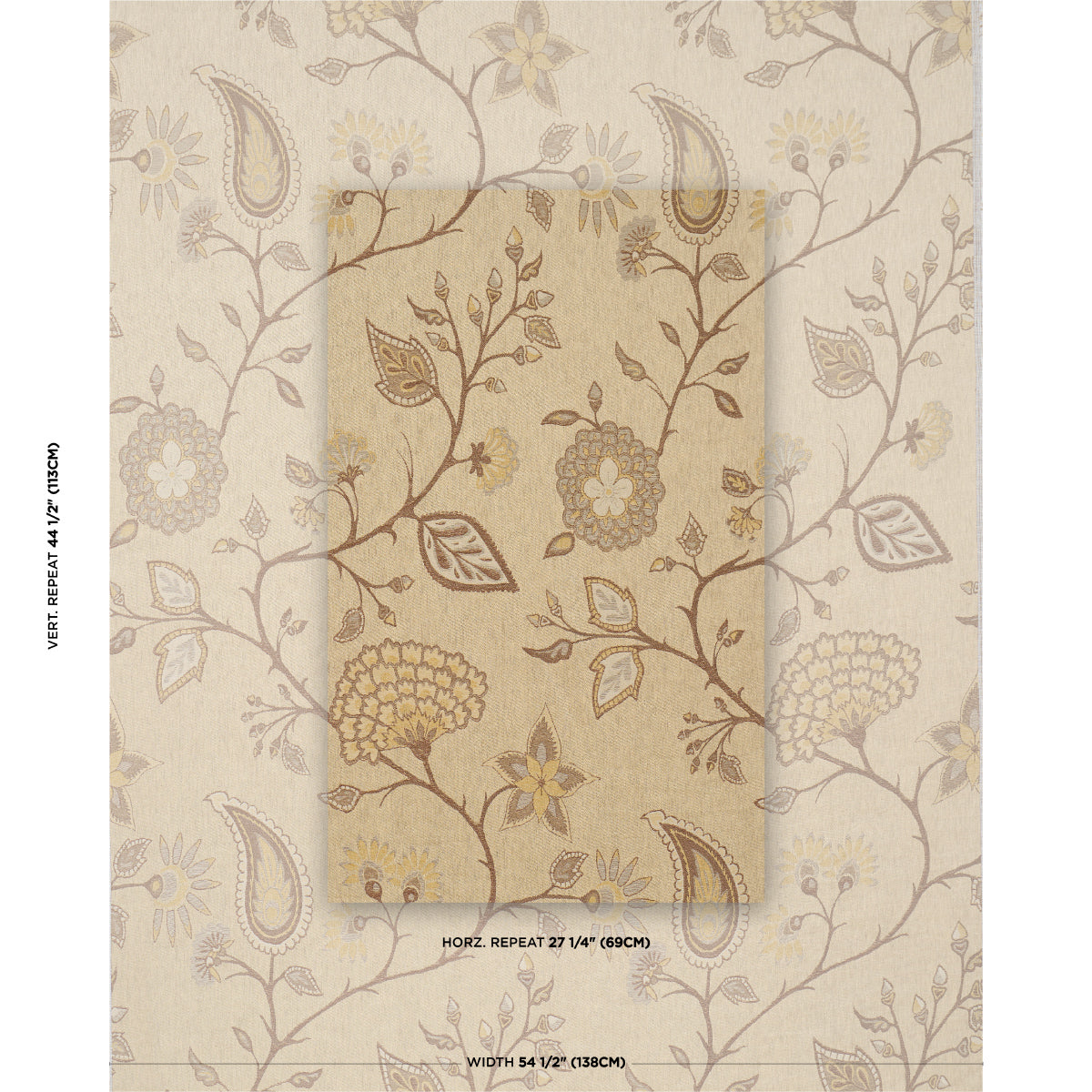 SCHUMACHER  ACQUERELLO FIAMMETTA JACQUARD   Oro   - 86150