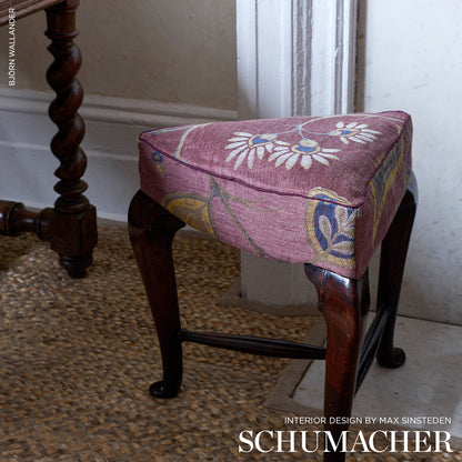 SCHUMACHER  ACQUERELLO FIAMMETTA JACQUARD   Rosa   - 86151