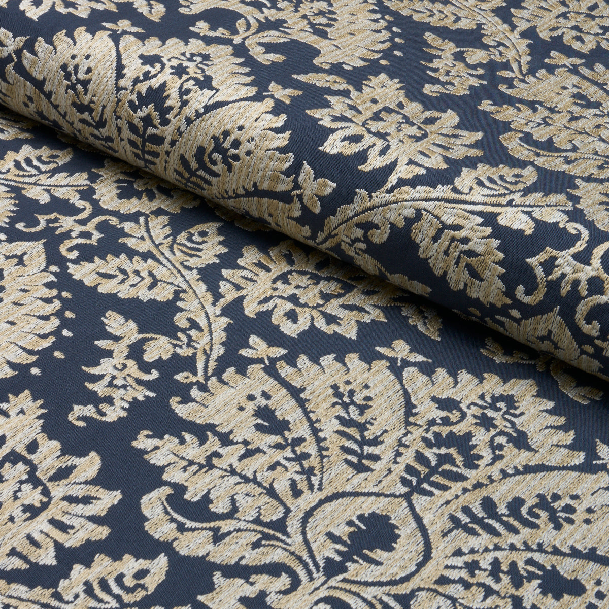 SCHUMACHER  ACQUERELLO GIANNA EMBROIDERY   Indigo   - 86161