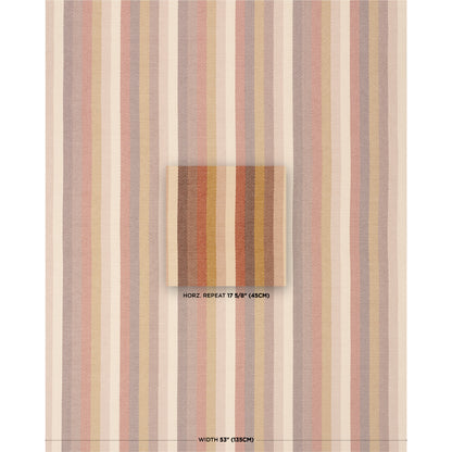 SCHUMACHER  TRUE STRIPES DANCING STRIPE   Cedar   - 86240