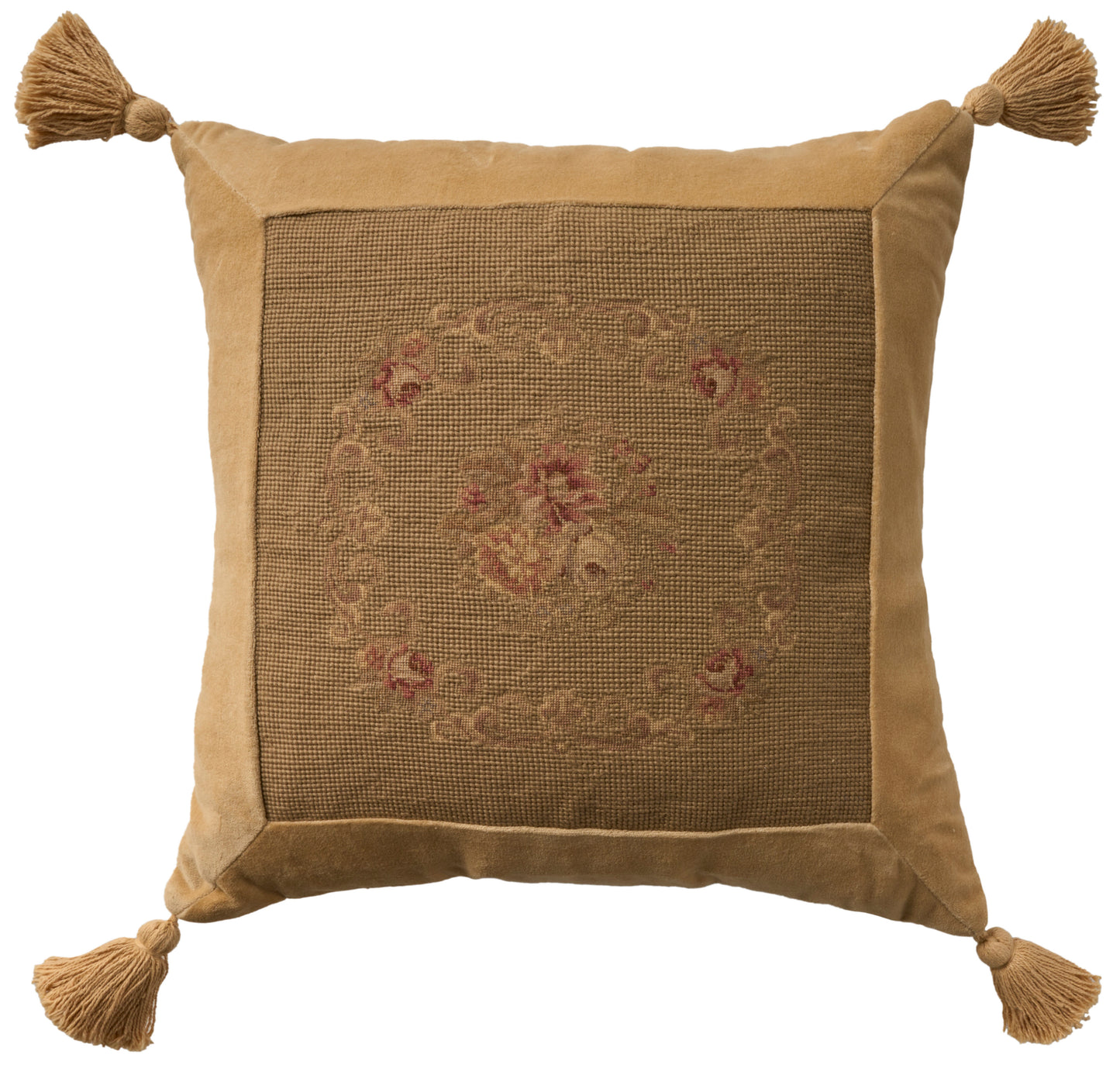 NOURISON HOME   18" x 18" Mina Victory Vintage Olive    - 798019091477