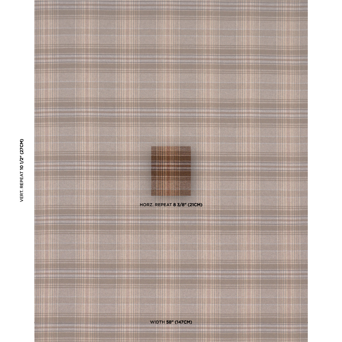 SCHUMACHER  A COUNTRY LIFE CAMPBELL PLAID   Terra   - 86580