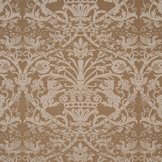 SCHUMACHER  A COUNTRY LIFE DOUGAL DAMASK   Wheat   - 86591