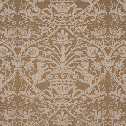 SCHUMACHER  A COUNTRY LIFE DOUGAL DAMASK   Wheat   - 86591