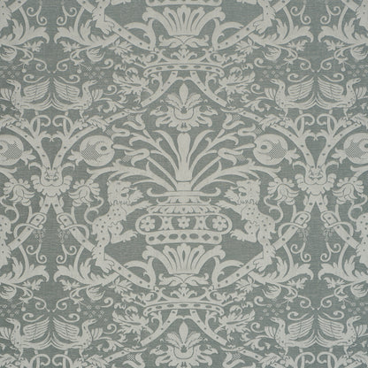 SCHUMACHER  A COUNTRY LIFE DOUGAL DAMASK   Mist   - 86592