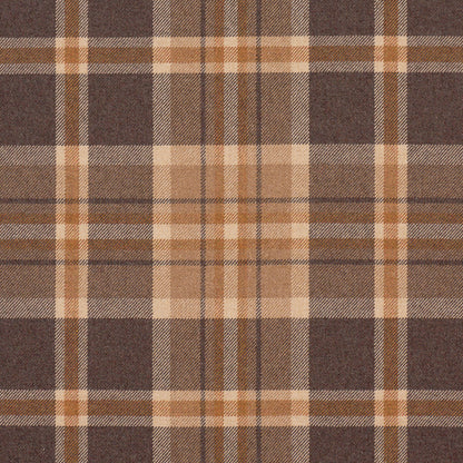 SCHUMACHER  A COUNTRY LIFE HARRIS MERINO PLAID   Spice   - 86611