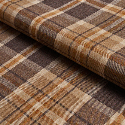 SCHUMACHER  A COUNTRY LIFE HARRIS MERINO PLAID   Spice   - 86611
