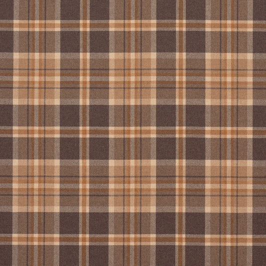 SCHUMACHER  A COUNTRY LIFE HARRIS MERINO PLAID   Spice   - 86611