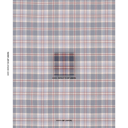 SCHUMACHER  A COUNTRY LIFE HARRIS MERINO PLAID   Americana   - 86612