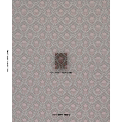 SCHUMACHER  A COUNTRY LIFE ROWALLAN TRELLIS   Chocolate   - 86630