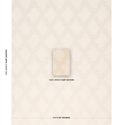 SCHUMACHER  A COUNTRY LIFE TYNINGHAME TRELLIS   Ivory   - 86642