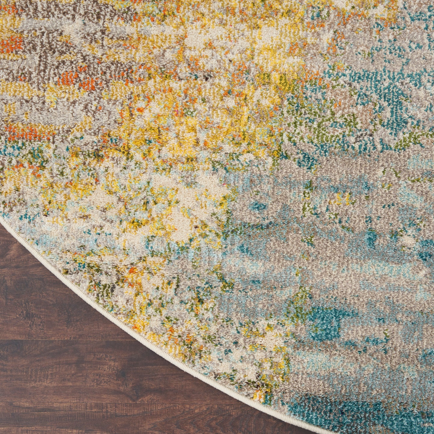 Nourison Rugs Nourison Home   Modern 5' X Round    - 099446362254