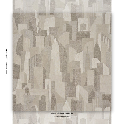 SCHUMACHER  ATELIER PARIS THE CITY'S SILENT LINES INDOOR/OUT   Stone   - 86830