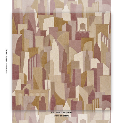SCHUMACHER  ATELIER PARIS THE CITY'S SILENT LINES INDOOR/OUT   Merlot   - 86831
