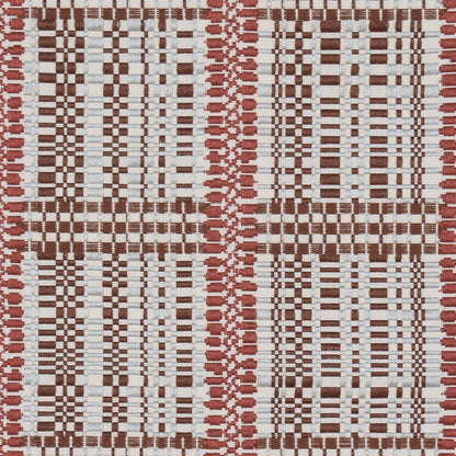 SCHUMACHER  ATELIER PARIS SKYLINE PLAID   Merlot   - 86851