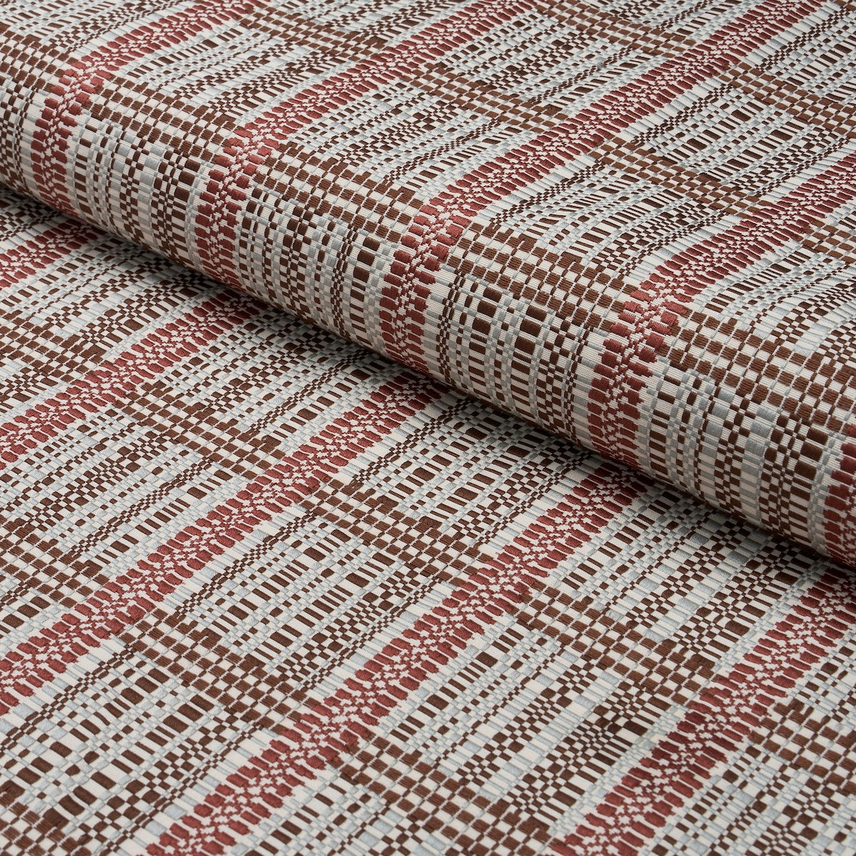 SCHUMACHER  ATELIER PARIS SKYLINE PLAID   Merlot   - 86851