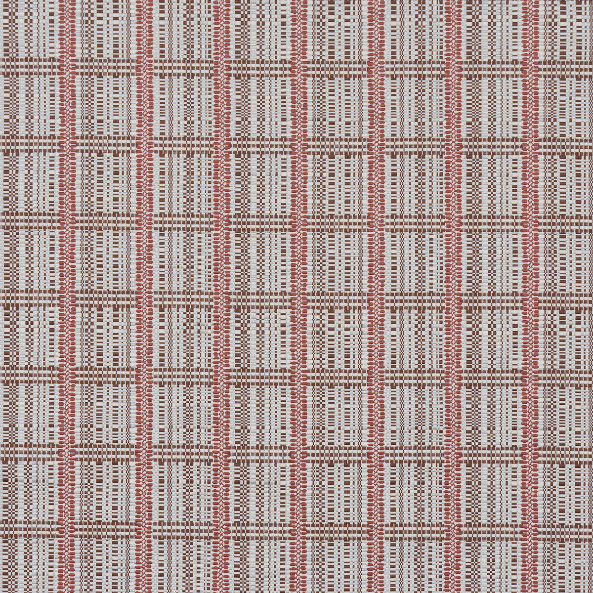 SCHUMACHER  ATELIER PARIS SKYLINE PLAID   Merlot   - 86851