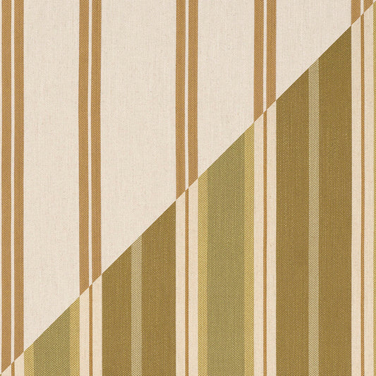 SCHUMACHER  ATELIER PARIS DOUBLE FACE STRIPES   Chartreuse   - 86881
