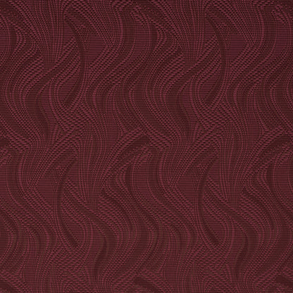 SCHUMACHER  ATELIER PARIS QUILTED WAVES INDOOR/OUTDOOR   Merlot   - 86891