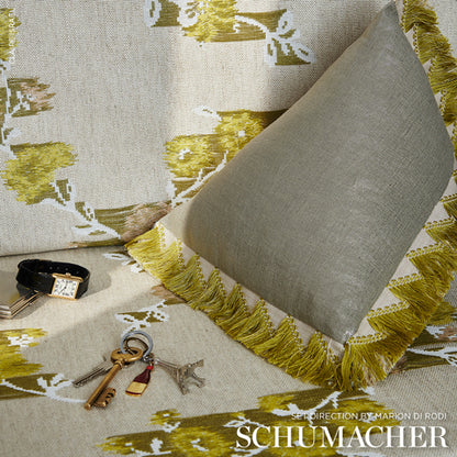 SCHUMACHER  ATELIER PARIS TRACE OF CONNECTION   Silk Mustard   - 86920