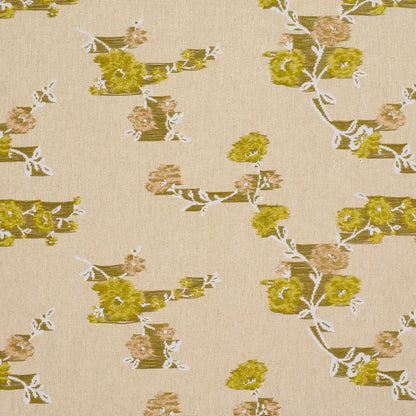 SCHUMACHER  ATELIER PARIS TRACE OF CONNECTION   Silk Mustard   - 86920