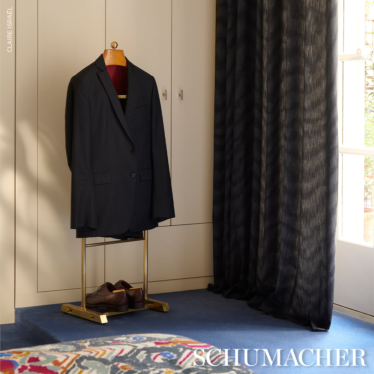 SCHUMACHER  ATELIER PARIS DENIM MOIRE   Denim   - 86960