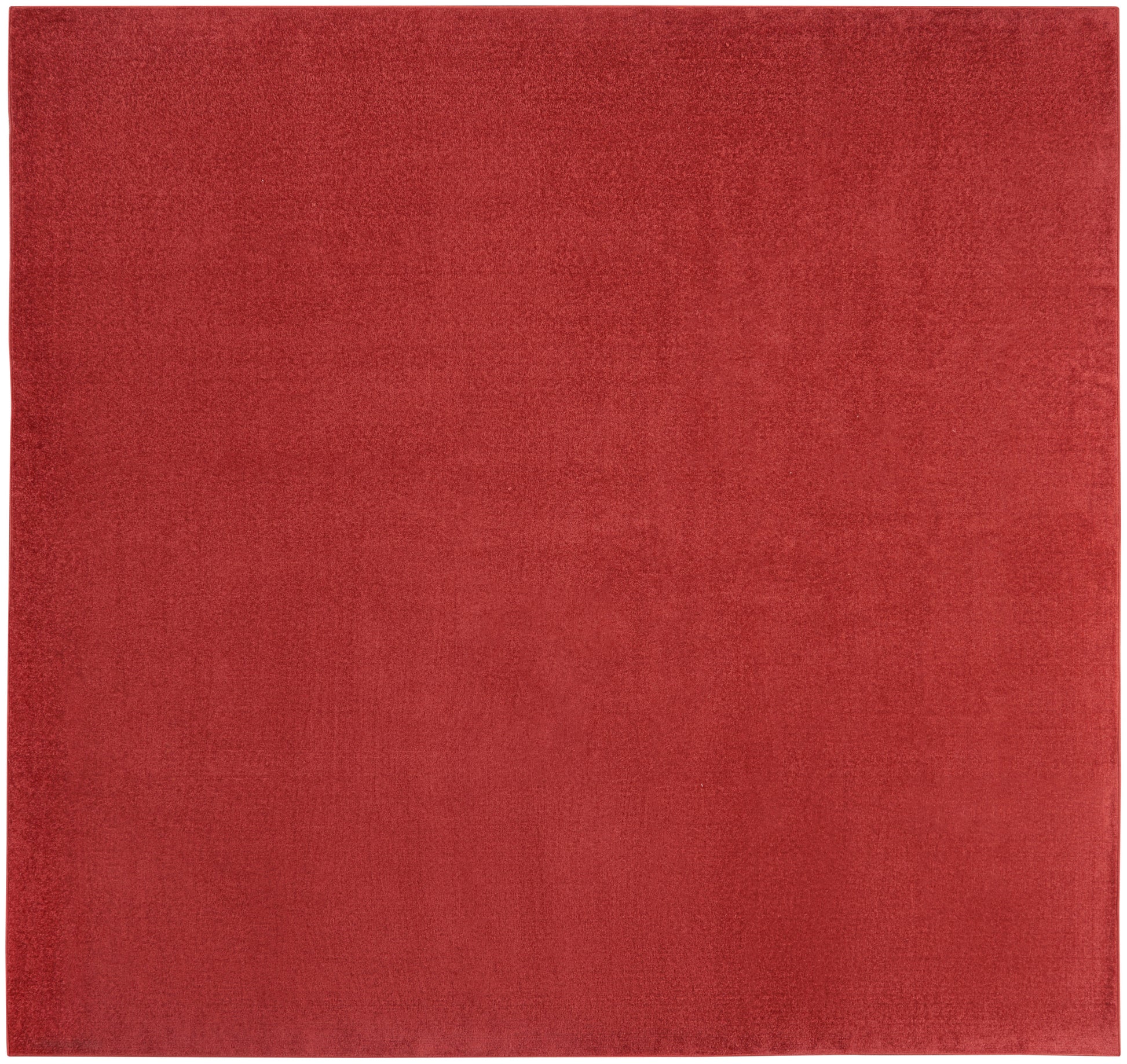 Red velvet fabric square swatch with plush texture; great for decor or craft projects.