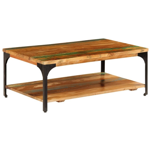 39.4"x23.6"x13.8" Coffee Table with Shelf