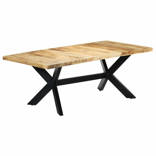 Dining Table 78.7"x39.4"x29.5" Solid Mango Wood