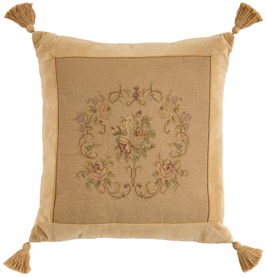 NOURISON HOME   22" x 22" Mina Victory Vintage Beige    - 798019092269