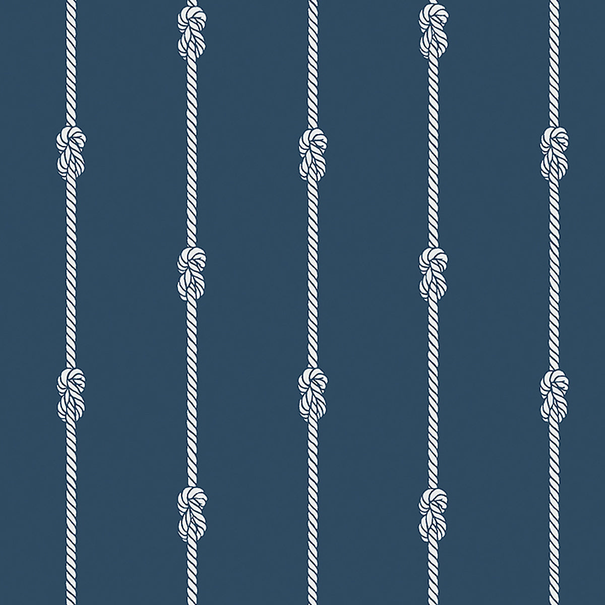 SCHUMACHER  Borastapeter KNOT STRIPE   NAVY   - 8858