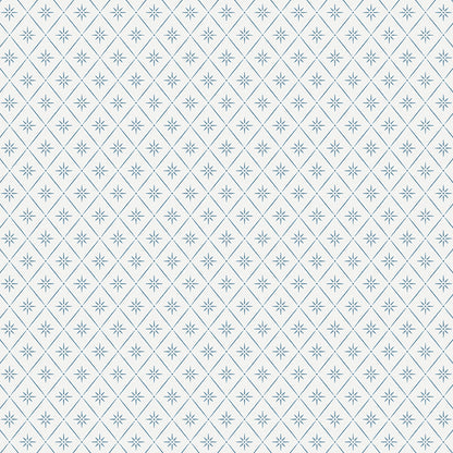 SCHUMACHER  Borastapeter WINDROSE   BLUE   - 8863