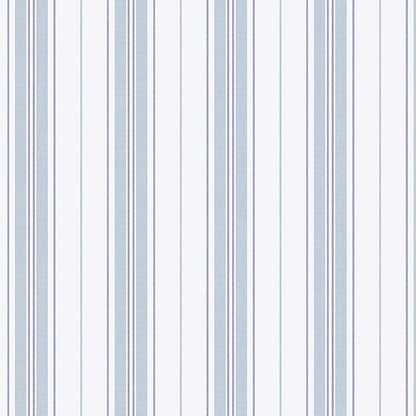 SCHUMACHER  Borastapeter HAMNSK??R STRIPE   BLUES   - 8875