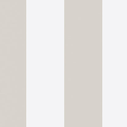 SCHUMACHER  Borastapeter ORUST STRIPE   STONE   - 8879