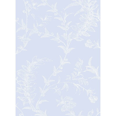 COLE & SON LUDLOW PRINT--BOTANICAL & FLORAL- TEAL AND PEWTER   - 88/1002.CS.0