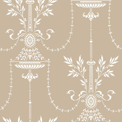 COLE & SON DORSET PRINT---DAMASK ECRU   - 88/7027.CS.0