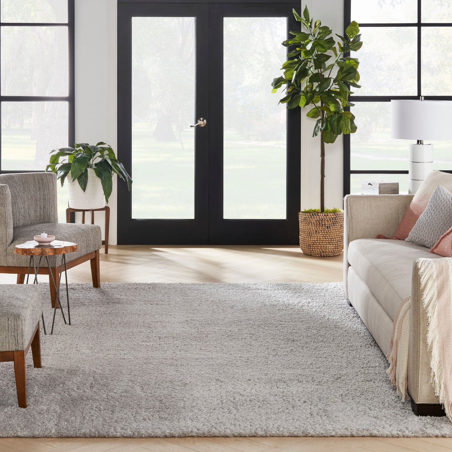 Nourison Rugs Nourison Home   Shag 7' X 9'    - 099446008459