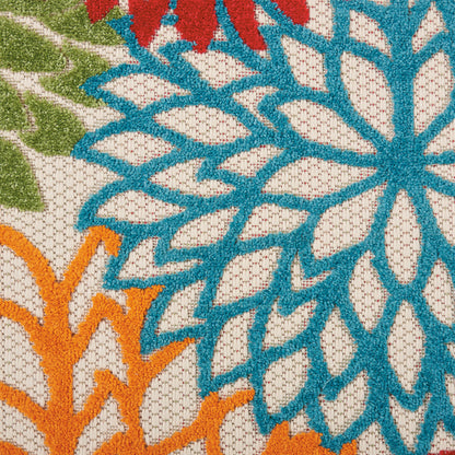 Nourison Rugs Nourison Home   Tropical 10' Runner    - 099446421845