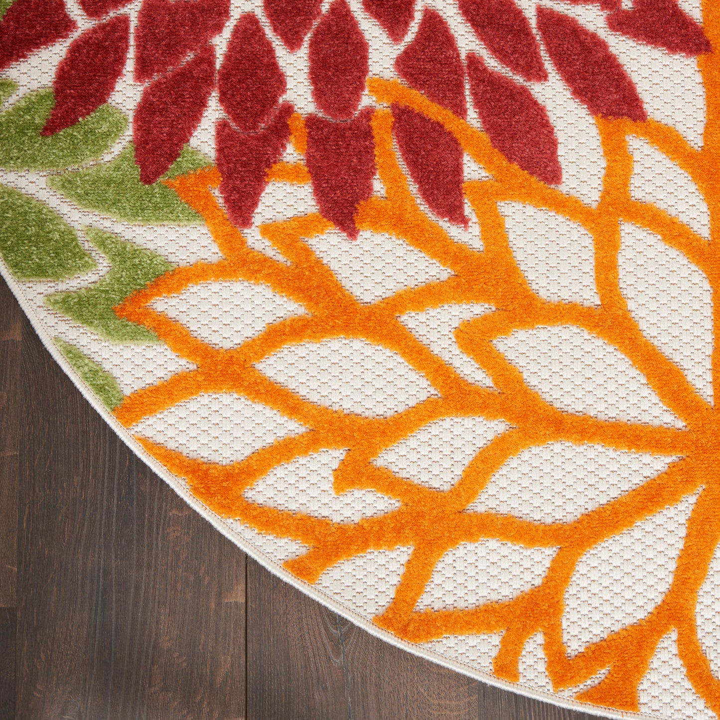 Nourison Rugs Nourison Home   Tropical 5' X Round    - 099446826947