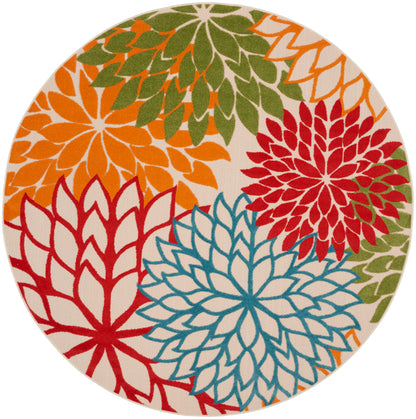 Nourison Rugs Nourison Home   Tropical 8' X Round    - 099446066831