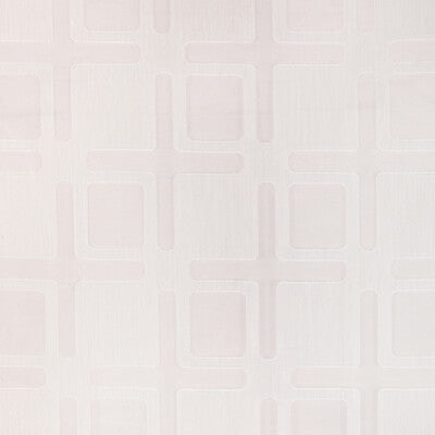 KRAVET BASICS SHEER GEOMETRIC WHITE,,   - 90028.1.0