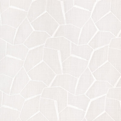 KRAVET BASICS EMBROIDERY ABSTRACT WHITE,,   - 90038.1.0