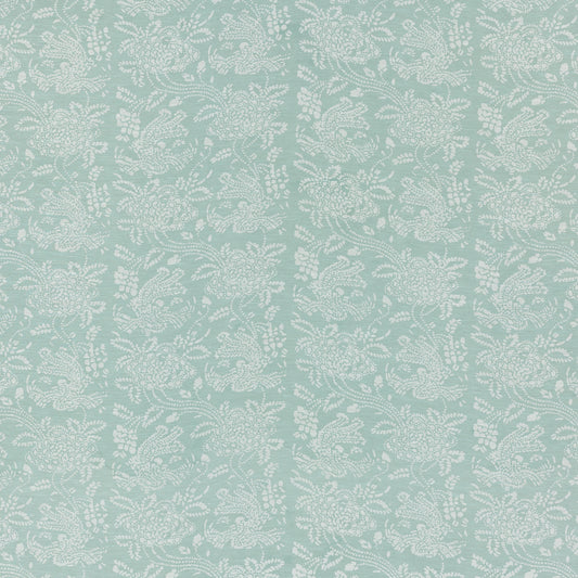 SCHUMACHER  RAOUL TEXTILES PEONY PRINTS PRINTS SEA   - 901S80