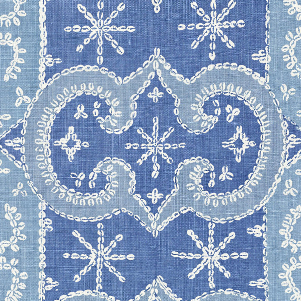 SCHUMACHER  RAOUL TEXTILES DOWRY PRINTS PRINTS DELFT   - 903B39
