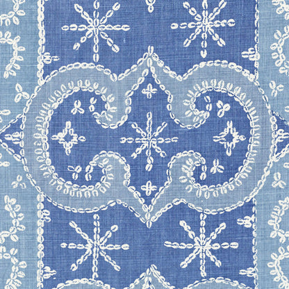 SCHUMACHER  RAOUL TEXTILES DOWRY PRINTS PRINTS DELFT   - 903B39