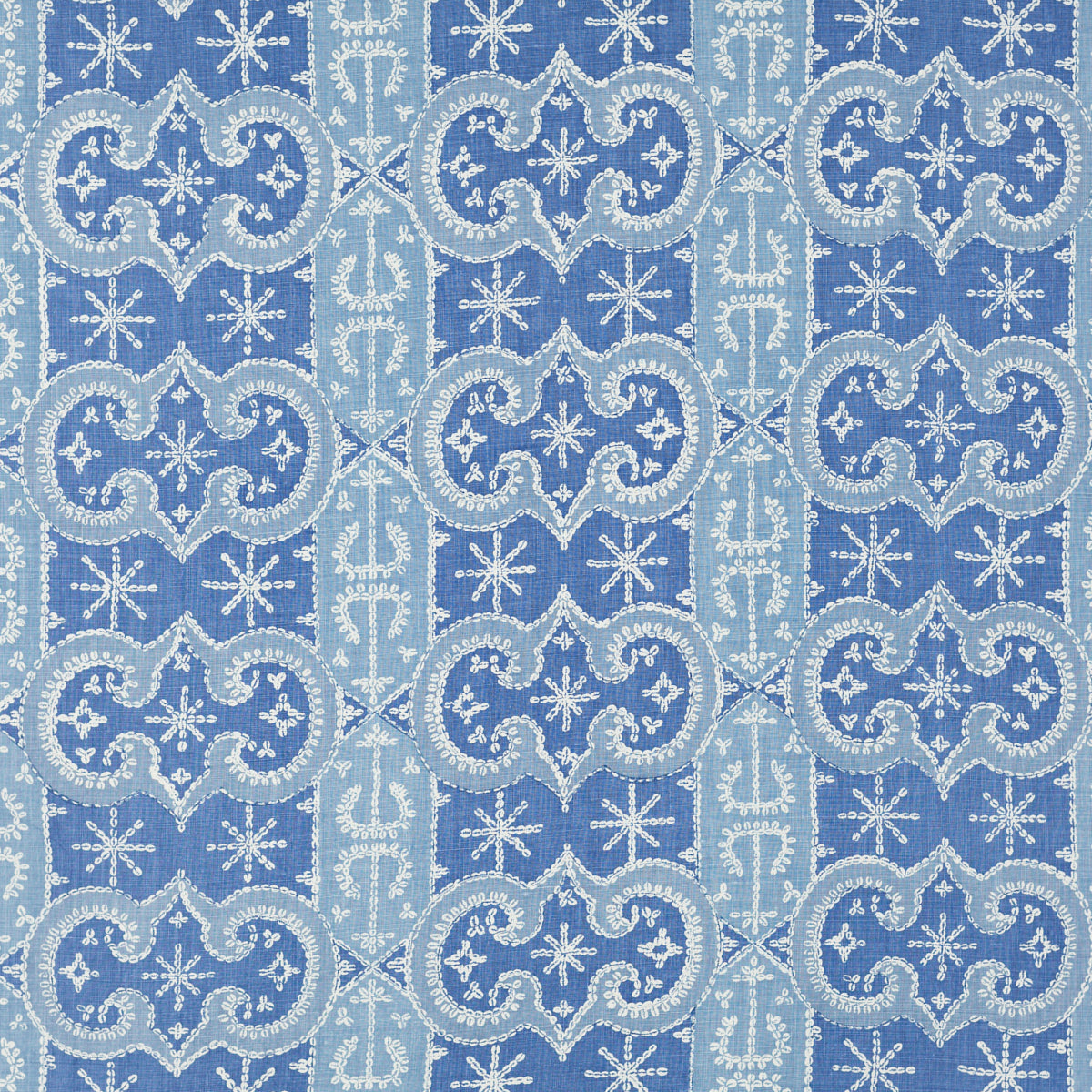 SCHUMACHER  RAOUL TEXTILES DOWRY PRINTS PRINTS DELFT   - 903B39