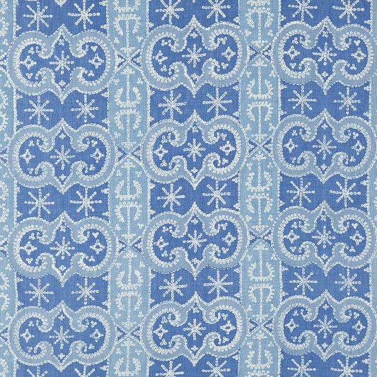 SCHUMACHER  RAOUL TEXTILES DOWRY PRINTS PRINTS DELFT   - 903B39