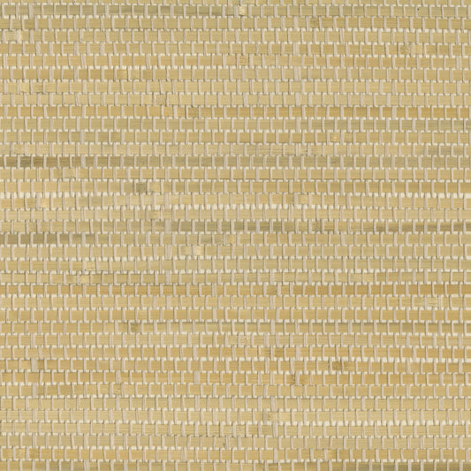JF Fabrics -Wallpaper 9099 16 Wallpaper Yellow,Gold  Texture,Grasscloth - 8138416 WS121