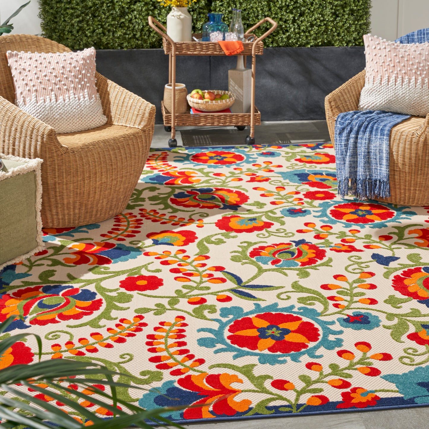 Nourison Rugs Nourison Home   Farmhouse 7' X 10'    - 099446723147